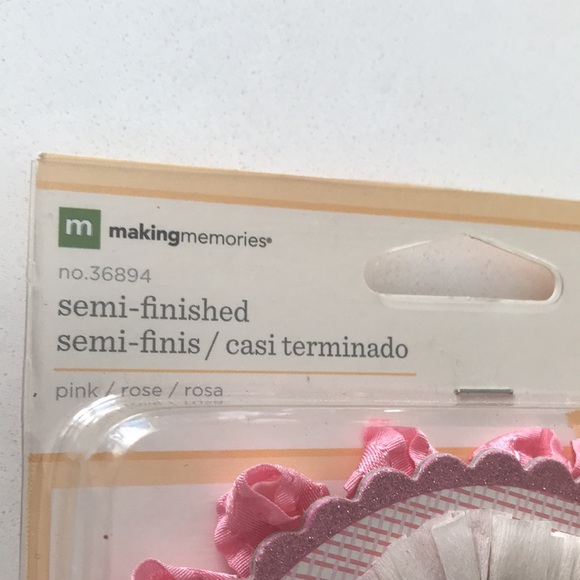 🌻4/$20 Making Memories Recognition Award Badge Ribbon Craft Kit - Picture 6 of 8